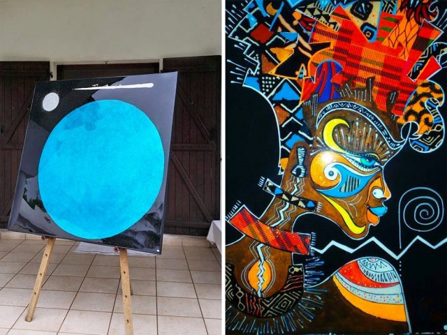 Blue moon and Tribal Queen